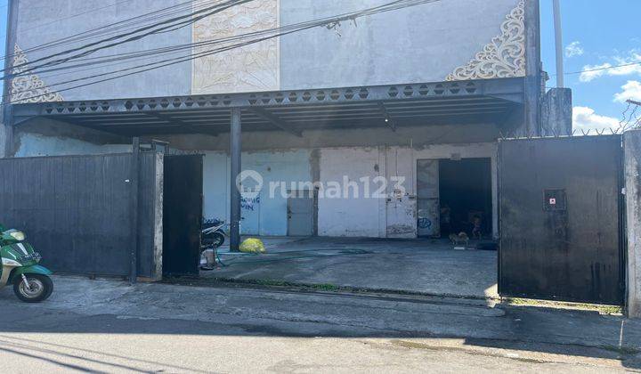 Warehouse in the middle of Denpasar City, Strategic Location, Right on the Side of the Road, Solid Building, Flood Free, 1