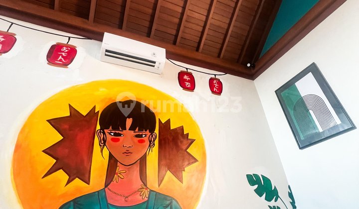 Japanese-Inspired Villa with Private Jacuzzi in Kerobokan – Strategic Location in Bali