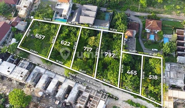 Commercial Land in Balangan Tourist Area - Pink Zone, Suitable for Villa & Guesthouse Commercial Land in Balangan Tourist Area - Pink Zone, Suitable for Villa & Guesthouse