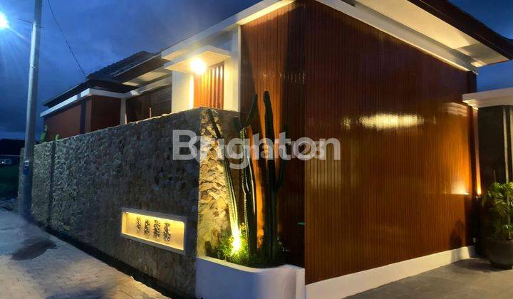 VILLA FULLY FURNISHED DI KEDUNGU – 3 KAMAR TIDUR, KOLAM RENANG, 7 MENIT KE PANTAI 1