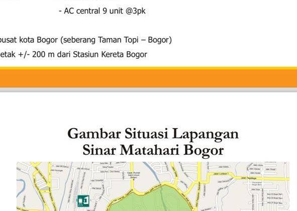 Dijual Mall Matahari Bogor 2