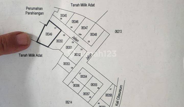 Tanah Kavling di Komp. Exclusive Papyrus Terrace Gegerkalong Bandung Utara. Kota Bandung 2