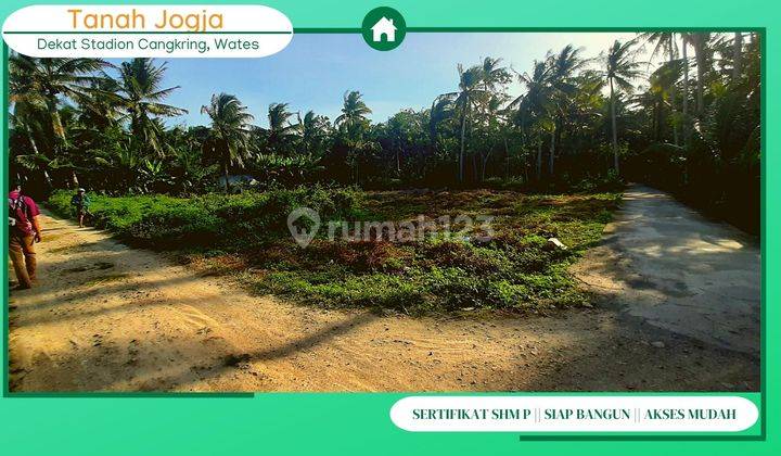 Tanah Murah 15 Menit Bandara Yia, SHM Pecah Unit  1