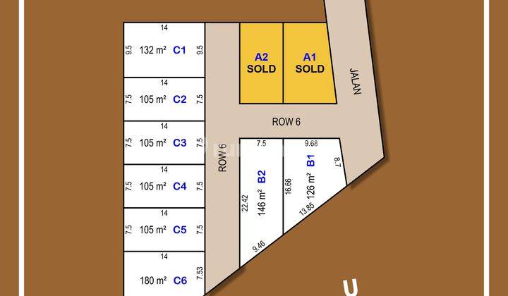 Kavling Tanah Murah 1 Jutaan, Dekat Terminal Madiun Kota 2