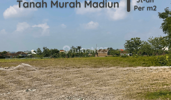 Dijual Kavling Tanah Jiwan SHM Pekarangan, Dekat Pujasera Jiwan 1