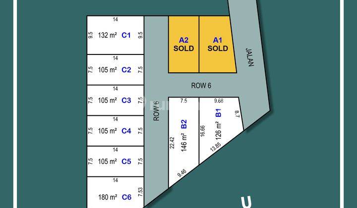 Dijual Tanah Shm, Include Fasum Jalan, Dekat Terminal Madiun 2