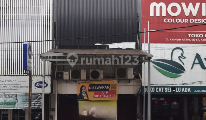 For Rent: 4-Story Shop House on Kalimalang Main Road, Jaka Sampurna, Bekasi 1