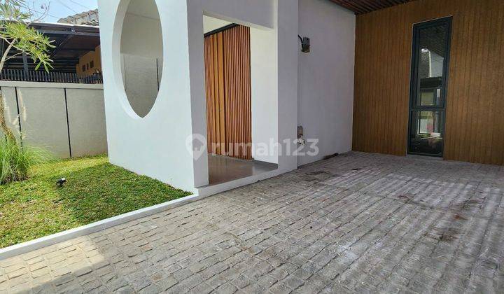 Dijual New House Taman Rahayu Cantik Tampilan Mewah 1