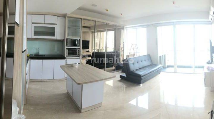 Disewakan Landmark 1BR Bagus Living Room Lebih Luas  1