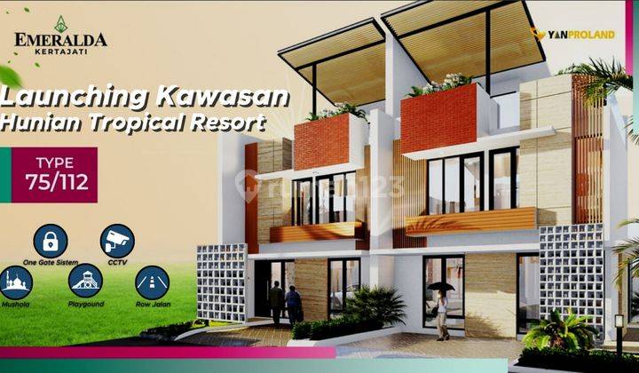 Rumah Resort Terbesar Dekat Bandara Bijb Kertajati Promo Harga Lounching di Jalan Raya Kertajati SHM 2 Lantai Baru Selatan Rumah 3