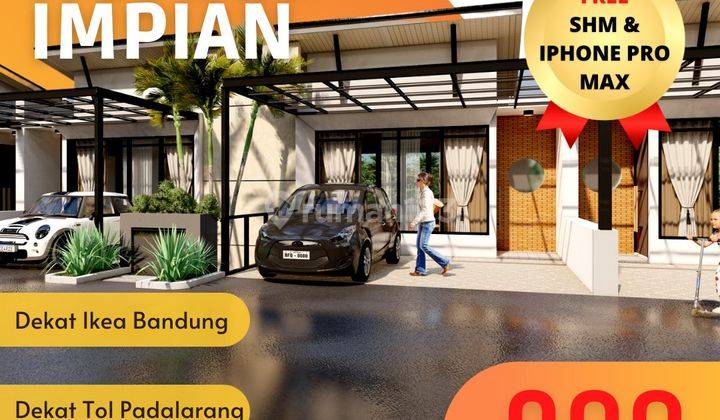 Baru SHM Rumah Di Bandung Emeralda Resort 5 Menit Dari IKEA 1