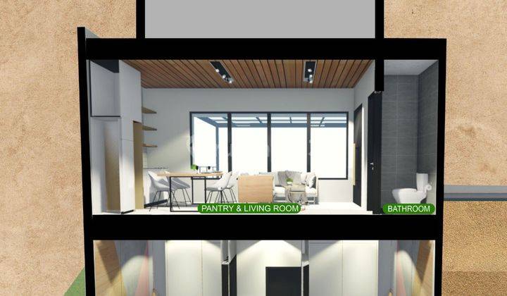 Rumah 2 Lantai Di Bandung Barat Mewah Baru SHM  8