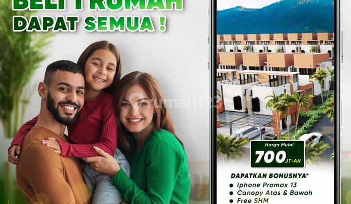 Cluster Hunian Rumah SHM Baru di Bandung Barat 2 Lantai 1
