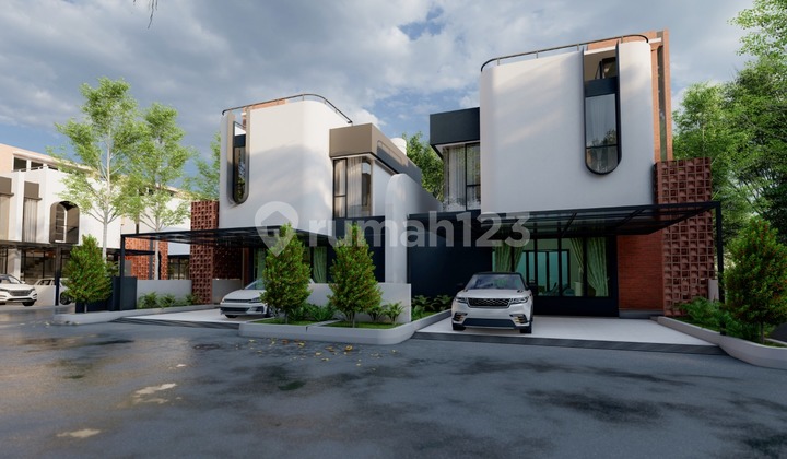 Resort Emeralda 2 Lantai Ekslusif Bandung Barat SHM Baru 3