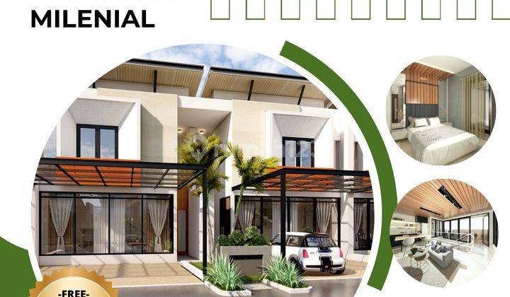 Hunian milenial 2 Lantai Santorini Yunani SHM Baru 1