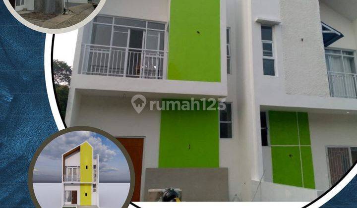 Rumah di Jalan Cihanjuang 2 Lantai SHM Baru Timur 1