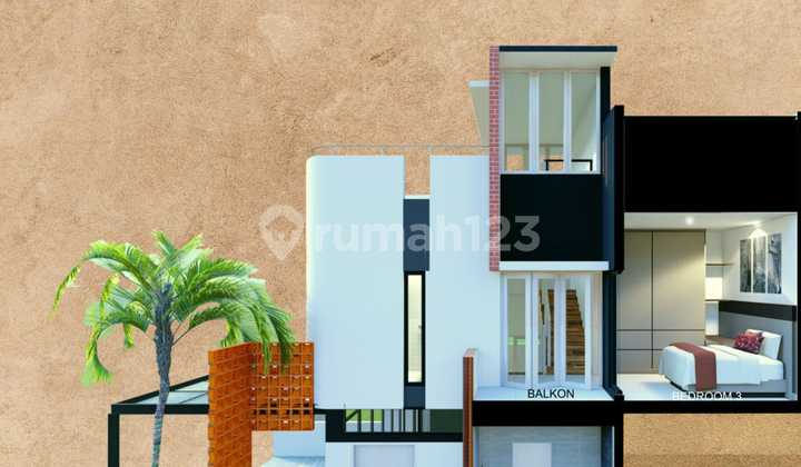 Minimalis Modern Rumah 2 Lantai Di Bandara Kertajati 5