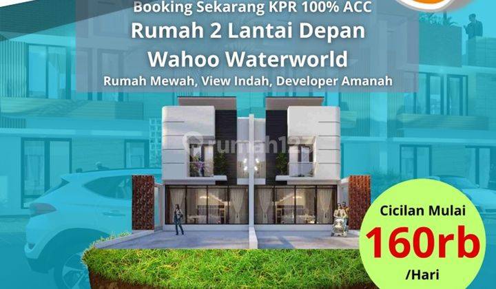 Perumahan Mewah 2,5 Lantai SHM 5 Menit Dari Ikea  1