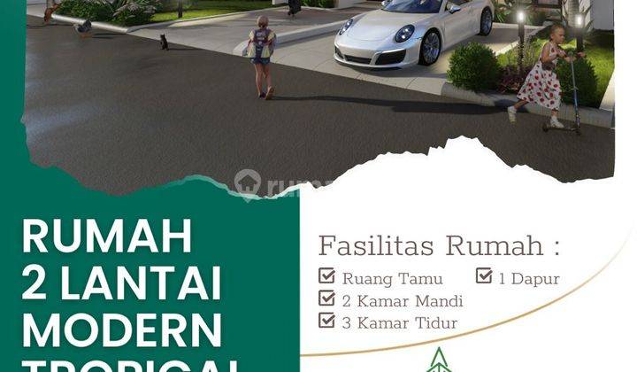 Hunian Investasi Masa Depan 2 Lantai 5 Mneit Dari Exit Tol SHM 1