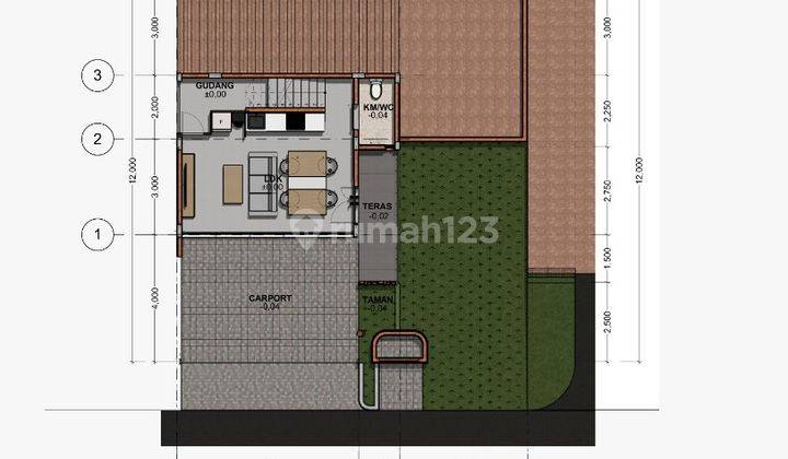 Rumah 2 Lantai Villa Lokasi Dekat Ikea Hanya 800jtan Saja Murah 3