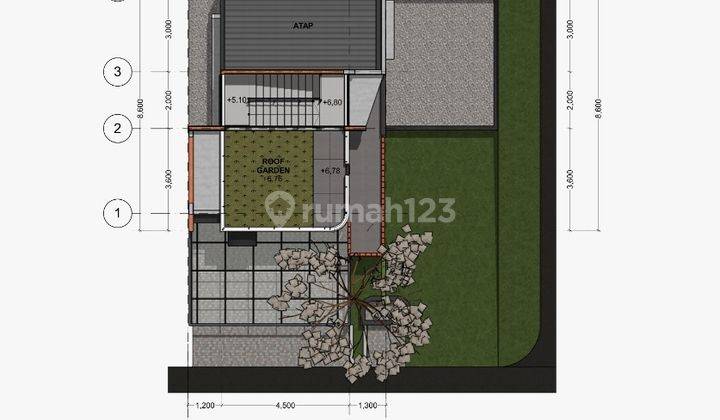 Rumah 2 Lantai Villa Lokasi Dekat Ikea Hanya 800jtan Saja Murah 4