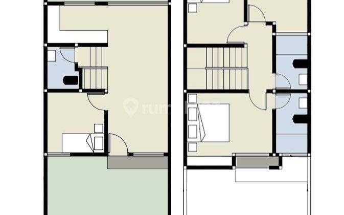 Dijual Rumah Baru Indent 2 Lantai Modern di Sawah Kurung 2