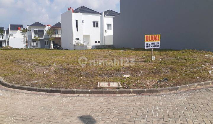 Dijual Tanah Kavling GrandCity HayField VB1 no.9 Balikpapan Luas: 302m² posisi Hook 2