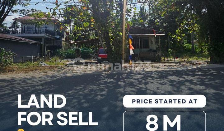 Dijual Tanah Strategis Pinggir Jalan Besar