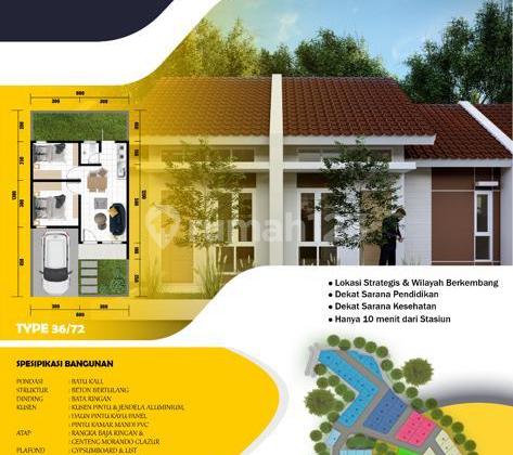 Hanya 2 Jutaan DP 0 Siap Huni 10 Menit St Bojong Gede Kab Bogor 16