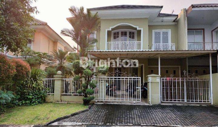 Rumah 2 lantai second boulevard dilingkungan yang asri di Legenda Wisata,Cibubur,jawa barat 1