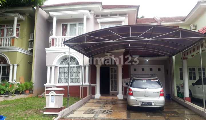 Spacious Semi-Furnished 3+1 Bedroom House in the Foremost Cluster of Cibubur Tourism City 1