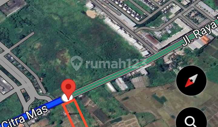 For Rent Land / Land Already Filled in Raya Petiken Driyorejo