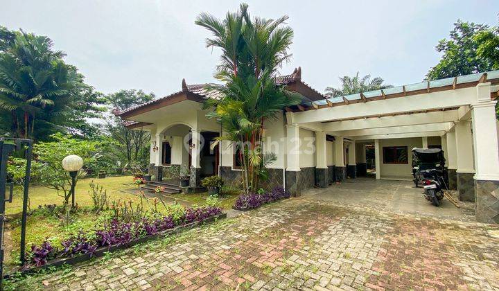 Rumah Etnik Ada Paviliun Dan Halaman Luas Lokasi Dekat Ke Pintu Tol Bogor 2