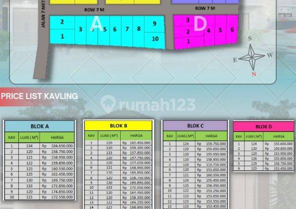Tanah kavling dekat fatimah zahra di Gunung pati 7