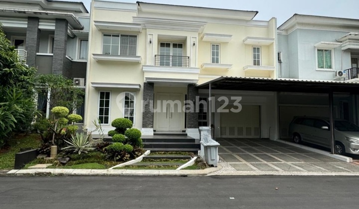 Murah! Rumah Mewah Full.furnish Cluster Aquamarine Pondok Hijau Golf Gading Serpong