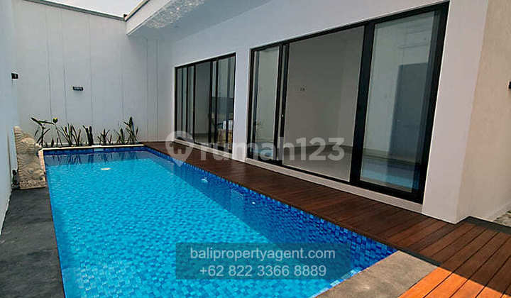 Dijual Villa 1,5 are SHM Canggu, Badung - 500 mtr masuk dari jalan utama
