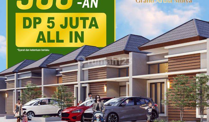 RUMAH DP 0 PERSEN AKSES STRATEGIS TOL DAN STASIUN 1