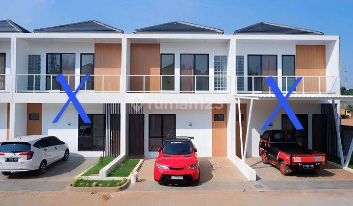 Rumah 2 Lantai Baru Stasiun Serpong & Rawabuntu Free DP 10% SHM 1