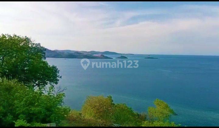 Jual tanah murah strategis dan negosible view laut  1