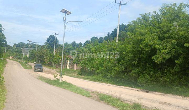 Di jual tanah  untuk RUKO di tengah kota depan jalan kembar 4