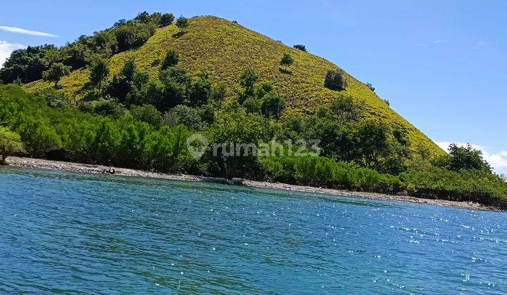 Di jual tanah view laut langsung pantai di pulau karawo  2