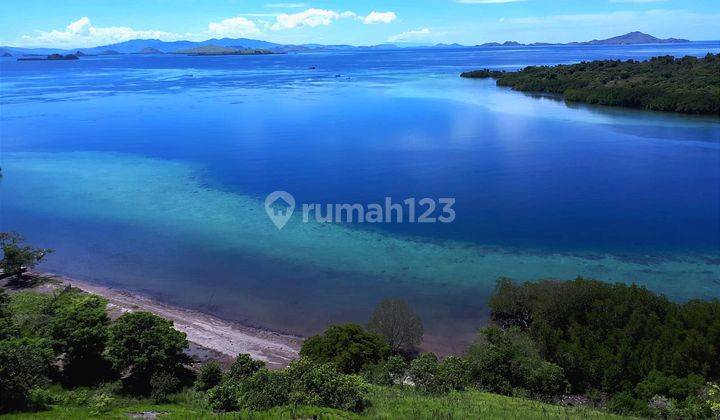 Di jual tanah view laut, view pulau rinca strategis dan negosible 2