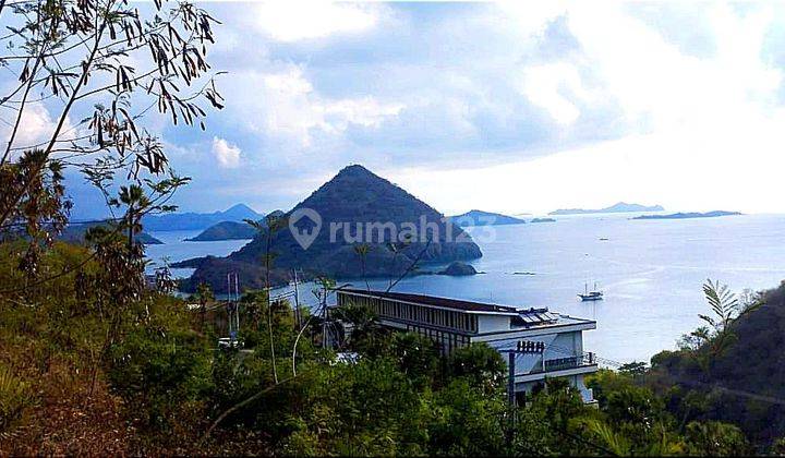 Di jual tanah untuk villa, view laut kota labuan bajo 1