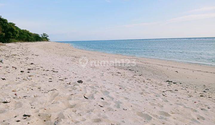 Di jual tanah  strategis pulau kanawa view dan Los pantai 1