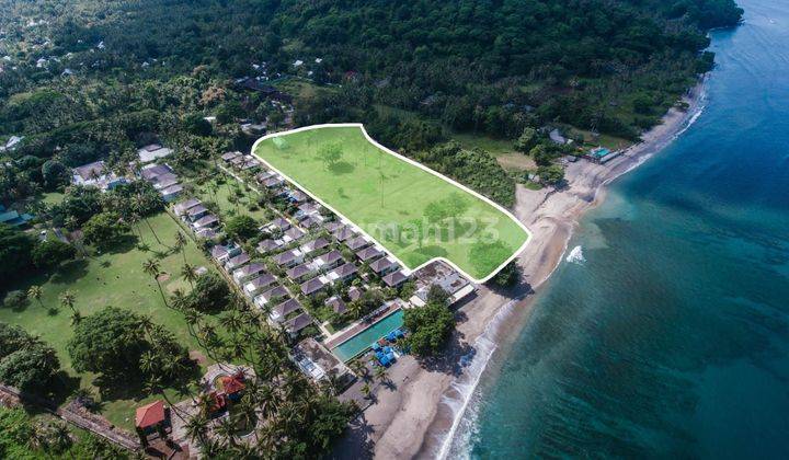 Di jual tanah strategis beach front  senggigi lombok 1