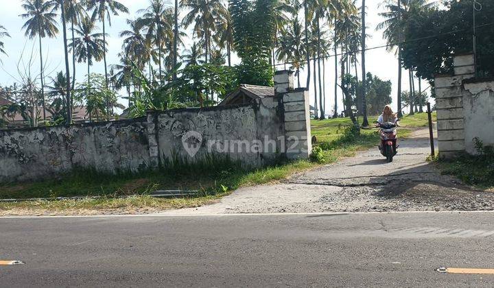 Di jual tanah strategis depan jalan los pantai senggigi lombok 2