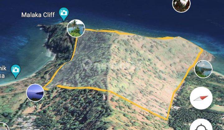 Di jual tanah murah negosible view laut senggigi lombok 2