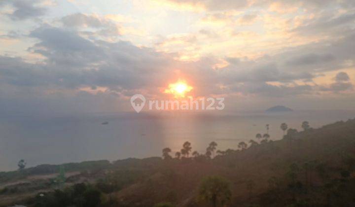 Di jual tanah view laut strategis dapat sunset labuan bajo 2