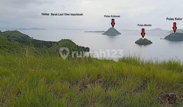 Jual Tanah Menjaga View Laut Pulau Kelor Labuan Bajo