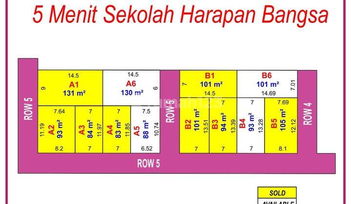 Kapling Pondok Cabe 3 Km Akses Tol Cinere Serpong Pecah Perunit 6
